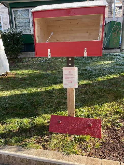 Bibliotechina distrutta