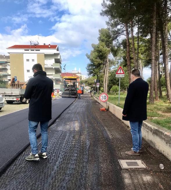 lavori via bradano