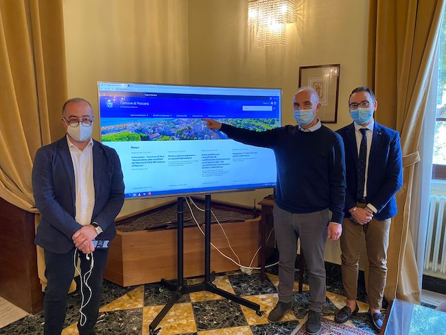 presentazione nuovo sito web comune pescara