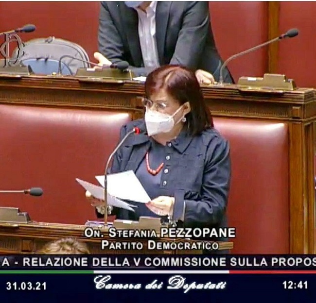 stefania pezzopane 31 marzo