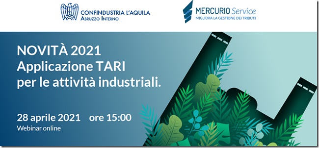 webinar Confindustria su Tari
