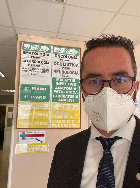 Pietro Smargiassi - visita ispettiva chirurgia Vasto