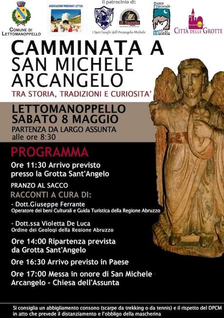 camminata san michele arcangelo 8 maggio 2021