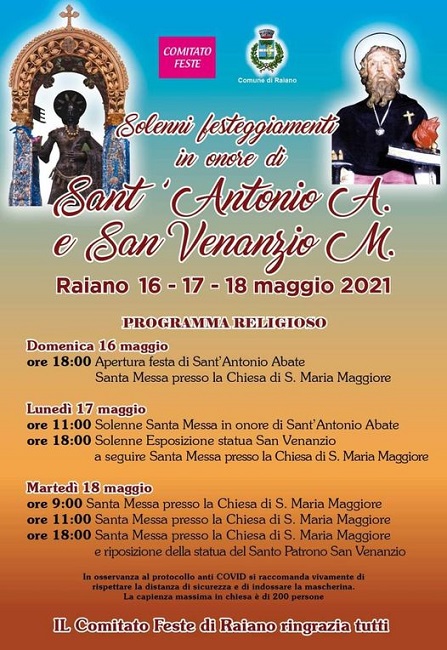 festa sant'antonio raiano
