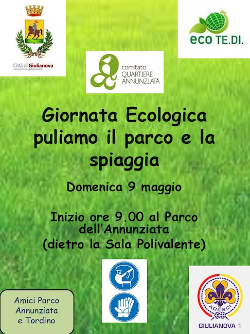 giornata ecologica giulianova 9 maggio 2021