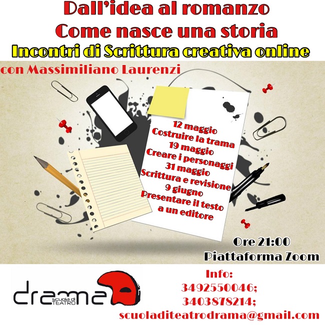 locandina corso scrittura