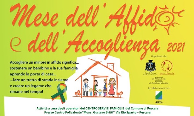 mese affido accoglienza 2021
