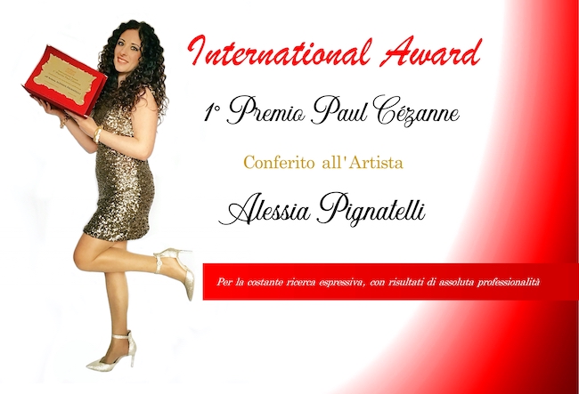 premio paul cezanne ad Alessia Pignatelli