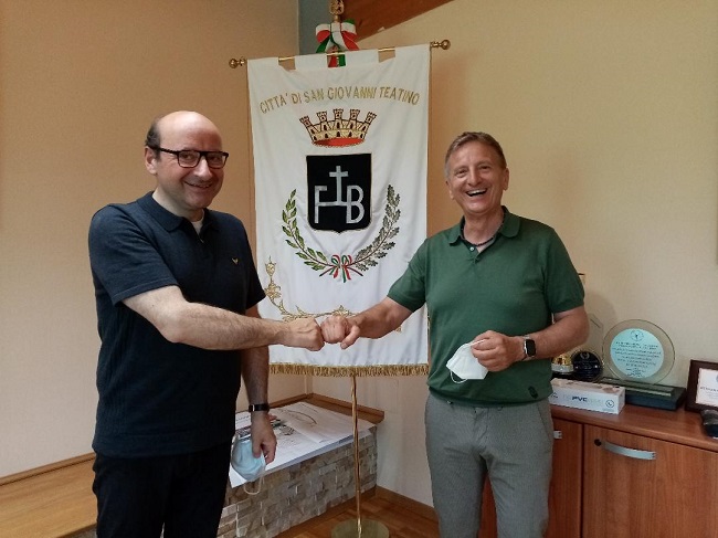 Firma Convenzione con Parrocchia 9 giugno 2021