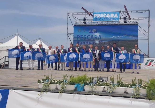 cerimonia bandiera blu 2021