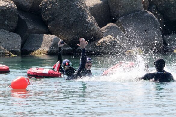 ilenia colanero al termine della prova