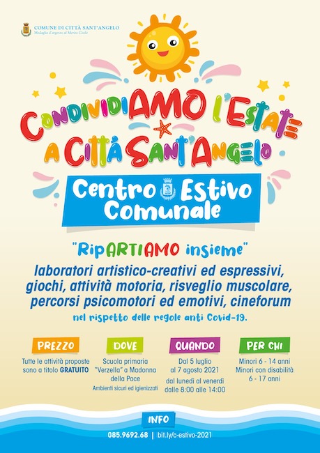 locandina centro estivo