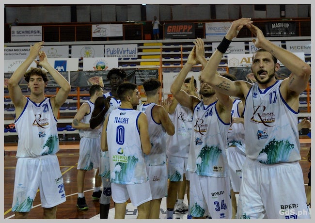 pescara basket fine gara