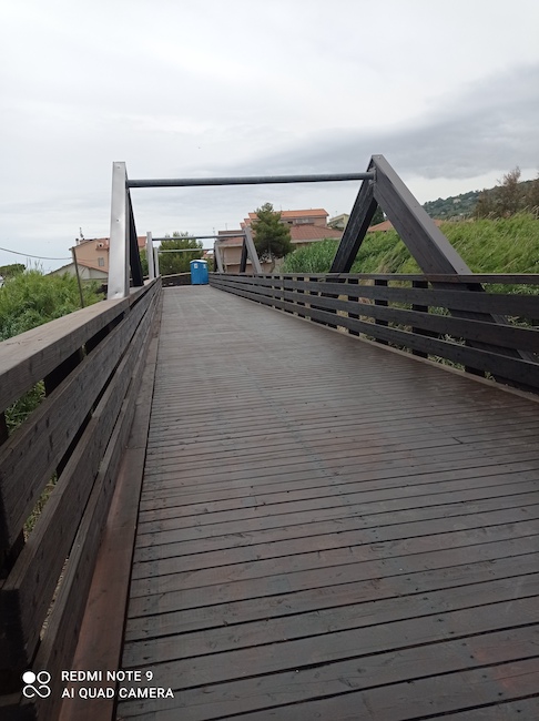 ponte ciclopedonale a silvi