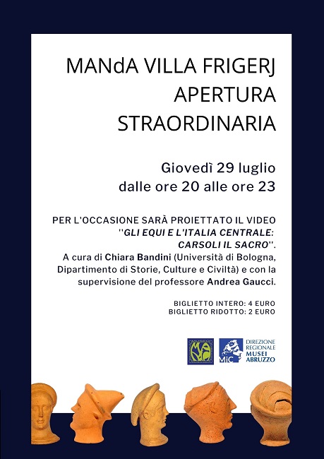 LOCANDINA APERTURA STRAORDINARIA 2907 N1