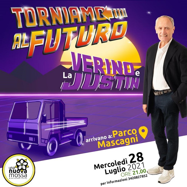 Locandina Caldarelli a Parco Mascagni