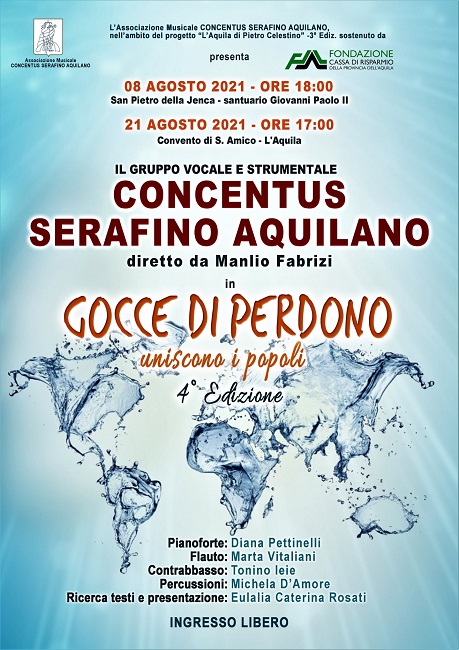 PERDONANZA - Gocce di perdono - locandina