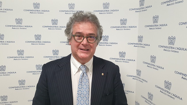 Riccardo Podda, presidente Confindustria L'Aquila Abruzzo Interno