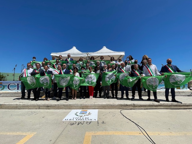 cerimonia bandiere verdi 2021