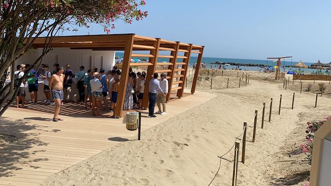 inaugurazione eco spiaggia