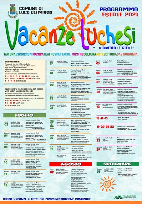 locandina Vacanze luchesi 2021
