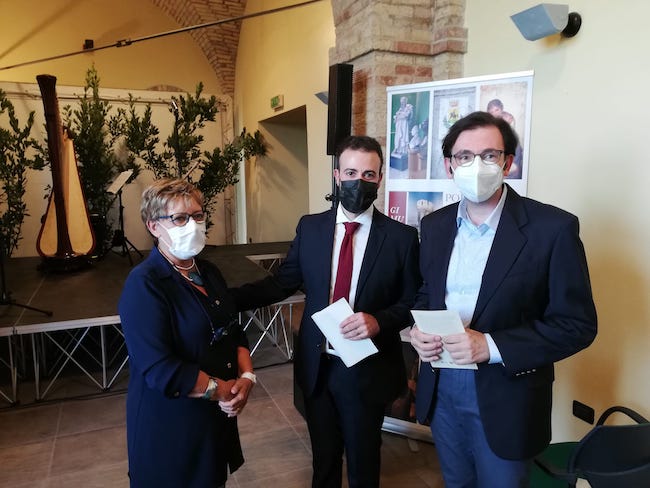 mencarelli pomante inaugurazione pinacoteca