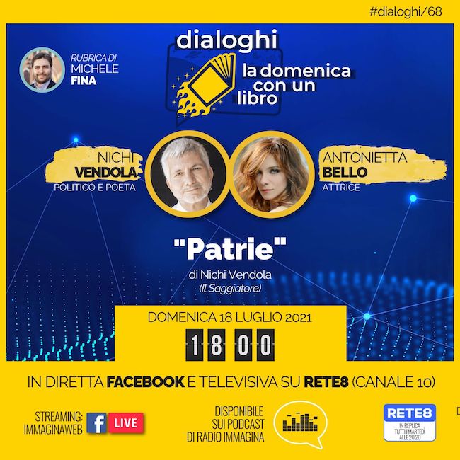 nichi vendola e antonietta bello 18 luglio 2021