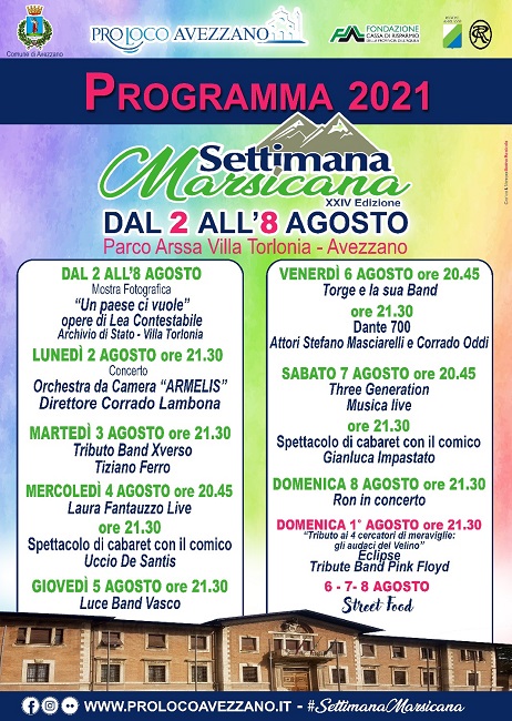 settimana marsicana 2021