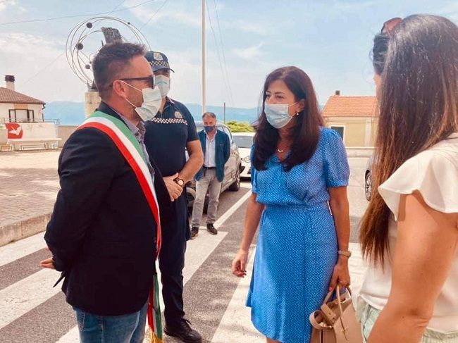 ambasciatrice palestina aielli