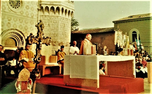 Perdonanza 1983-Card. Carlo Confalonieri