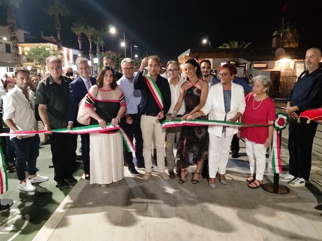 inaugurazione pista ciclabile martinsicuro