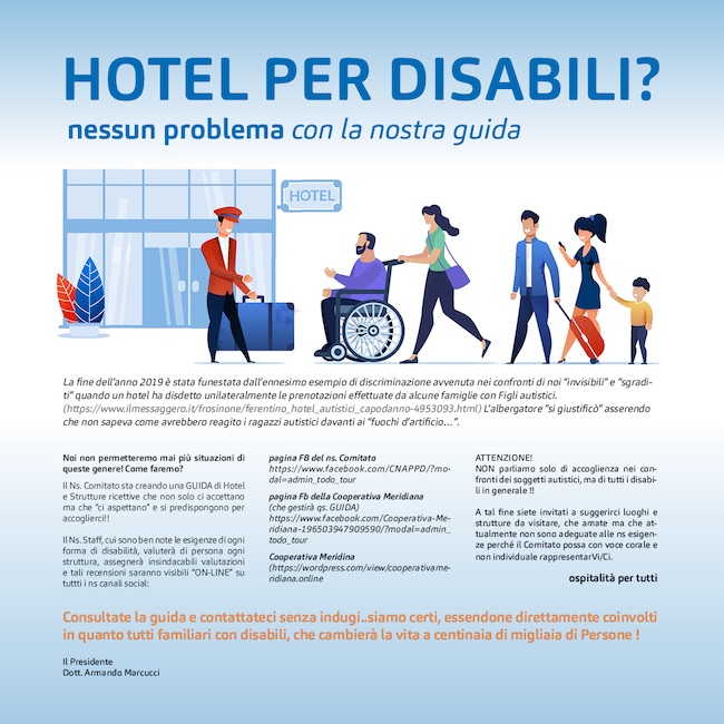 locandina hotel disabili