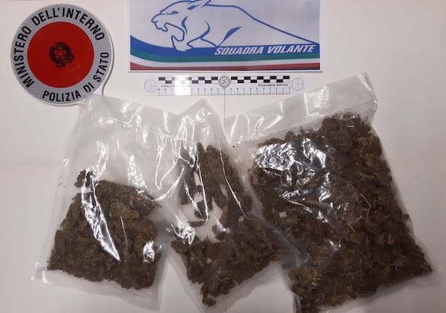 marijuana sequestrata