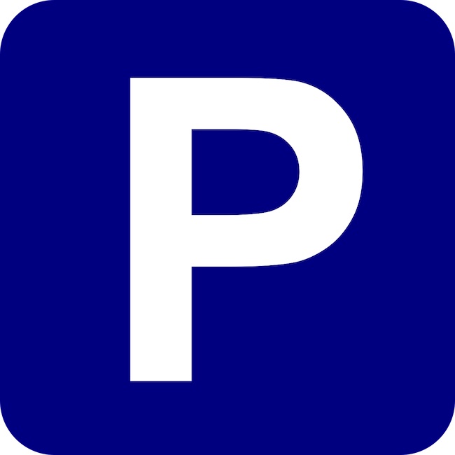 p parcheggio