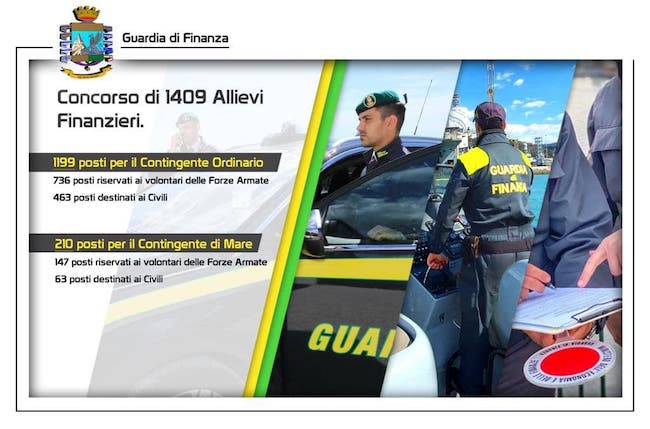 concorso guardia di finanza