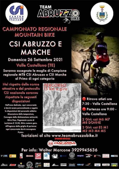 csi campionato regionale 26 settembre 2021