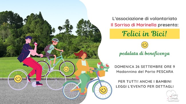 felici in bici 26 settembre 2021