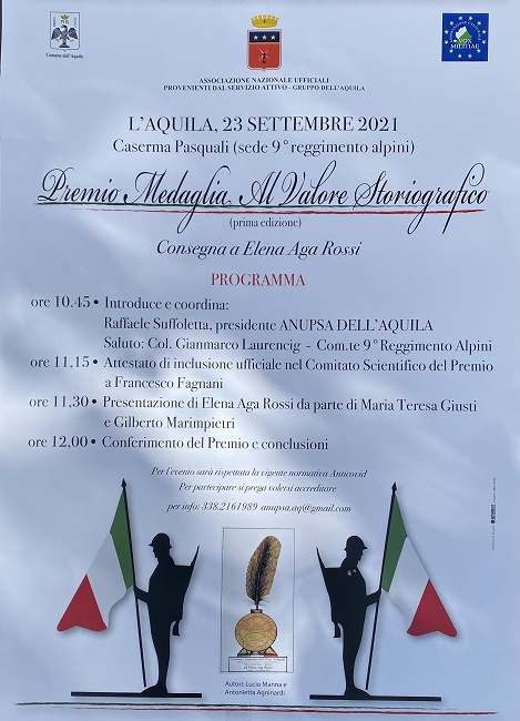 locandina Premio storiografia