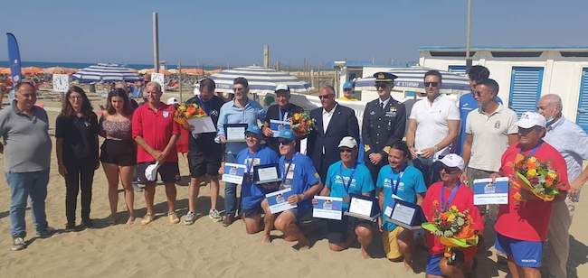 podio beach bocce 2021