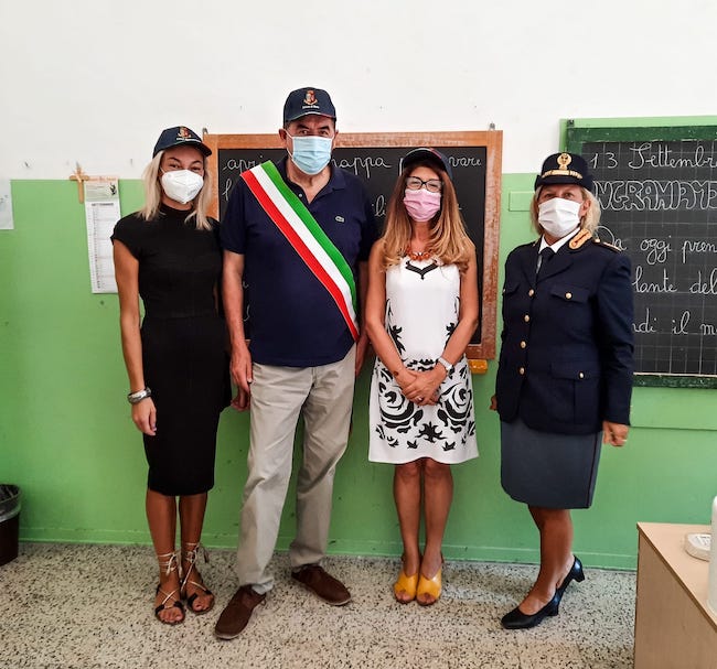 fossacesia polizia nella primaria