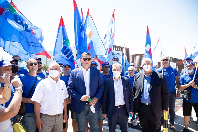 Da sinistra Manzi Bombardieri Palombella e Lombardo (1)