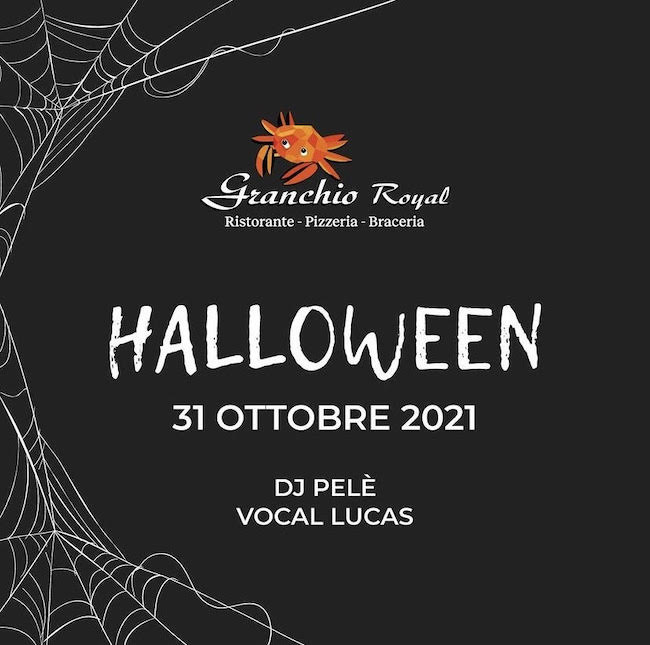 halloween granchio 2021