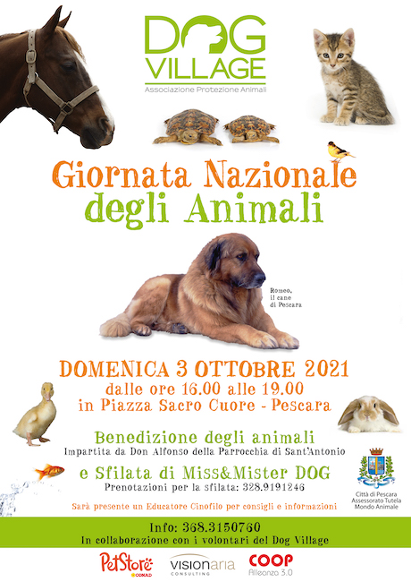 locandina giornata animali