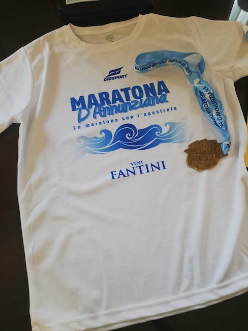 maratona dannunziana maglia