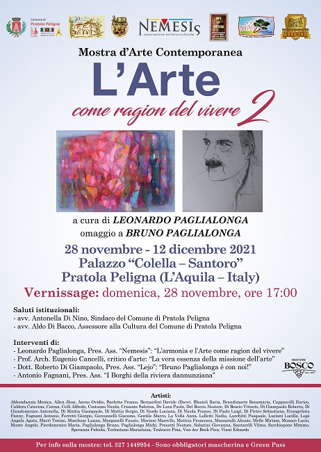 arte come ragione del vivere