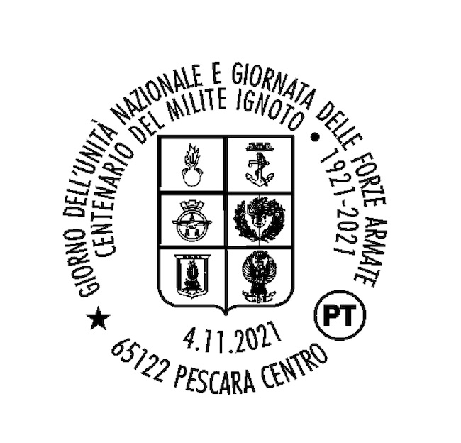 annullo filatelico centenario milite ignoto