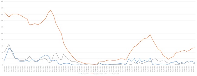 grafico 1 novembre 2021