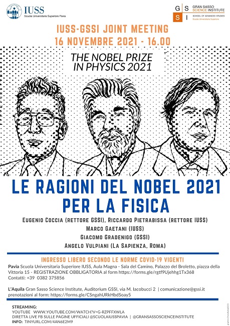 poster_Le ragioni del nobel 2021 per la fisica