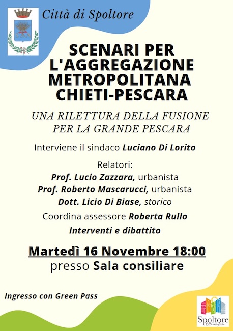 scenari per aggregazione metropolitana Chieti - Pescara