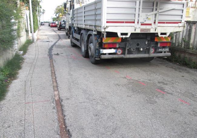 lavori via isonzo montesilvano